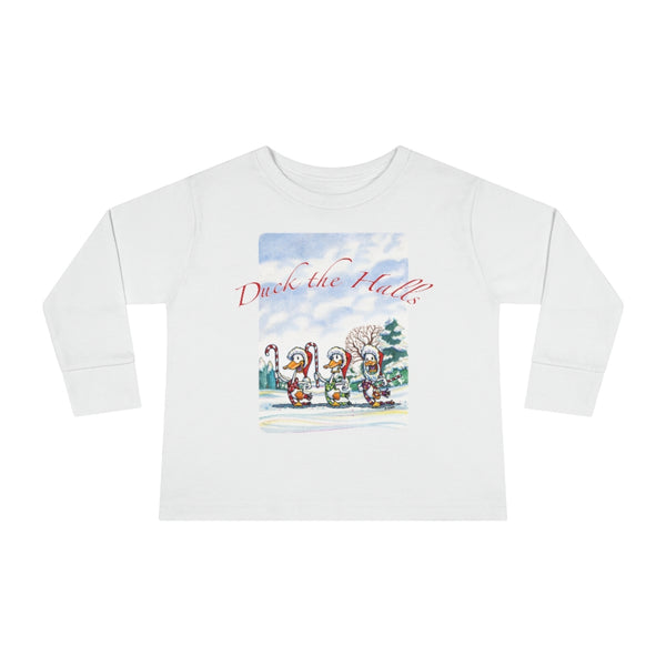 Ducks in a Row Toddler Long Sleeve Tee