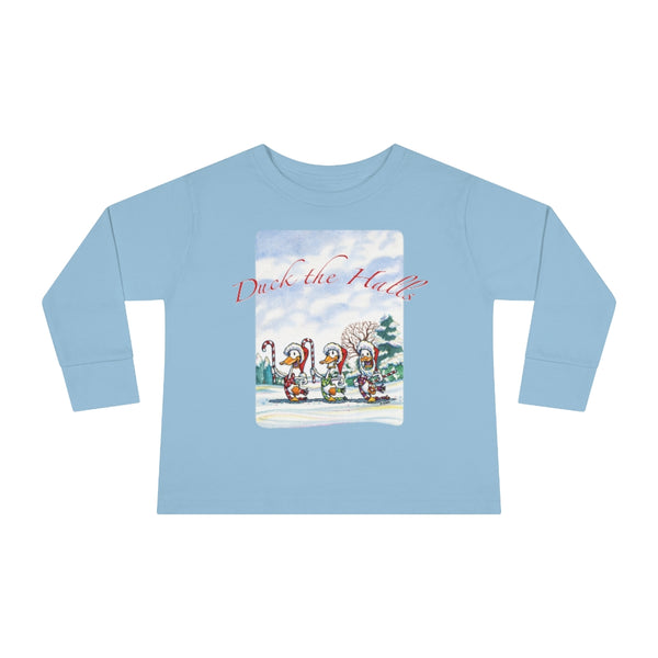 Ducks in a Row Toddler Long Sleeve Tee