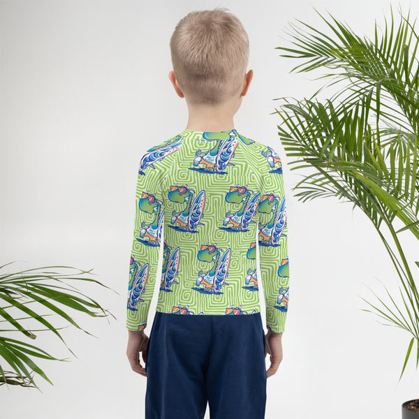 Kahunasaurus Kids Rash Guard