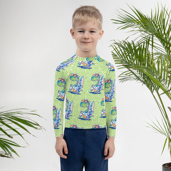 Kahunasaurus Kids Rash Guard