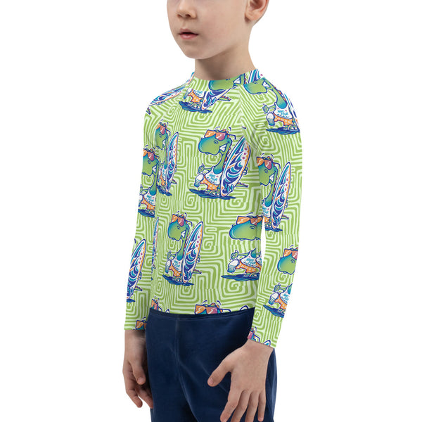 Kahunasaurus Kids Rash Guard