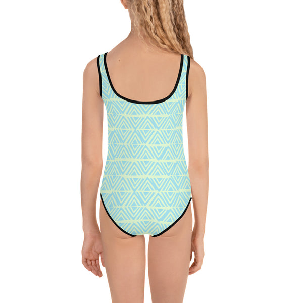 Kahunasaurus All-Over Print Kids Swimsuit