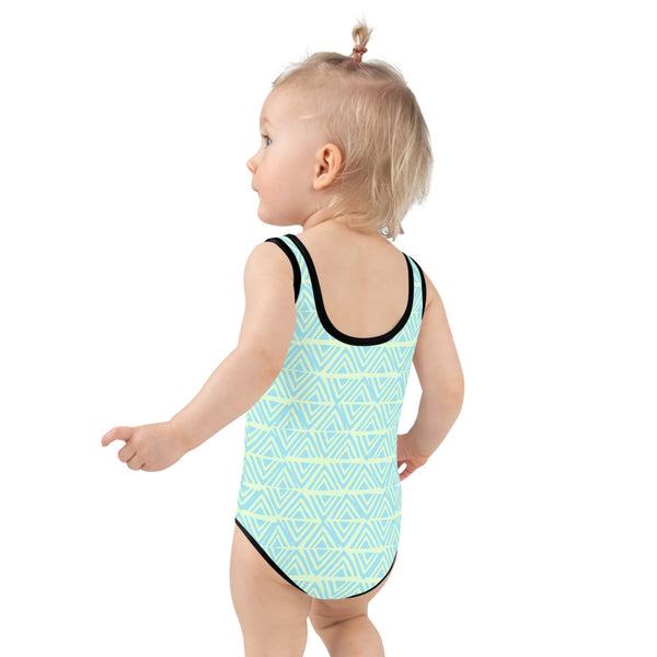 Kahunasaurus All-Over Print Kids Swimsuit