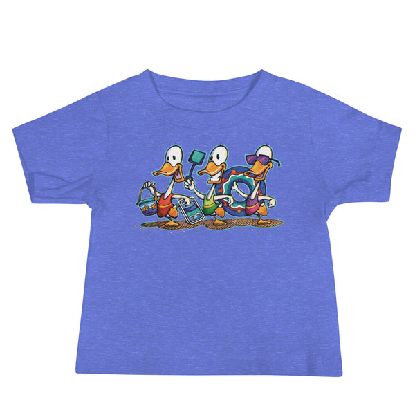 Beach Ducks Baby Jersey Short Sleeve Tee