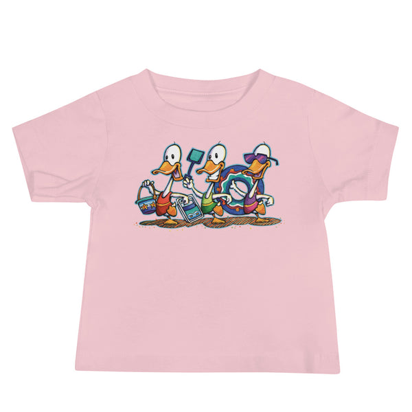 Beach Ducks Baby Jersey Short Sleeve Tee