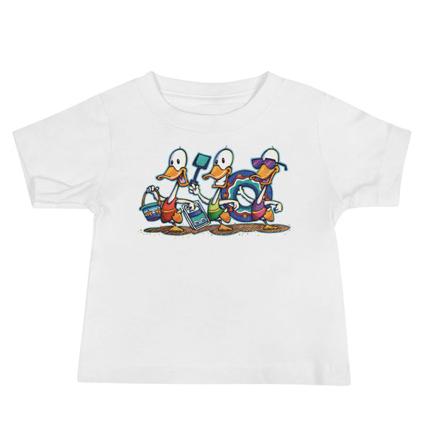 Beach Ducks Baby Jersey Short Sleeve Tee