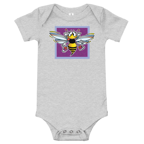 Happy Hornet Baby short sleeve one piece