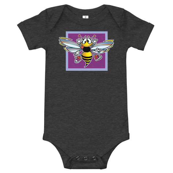 Happy Hornet Baby short sleeve one piece