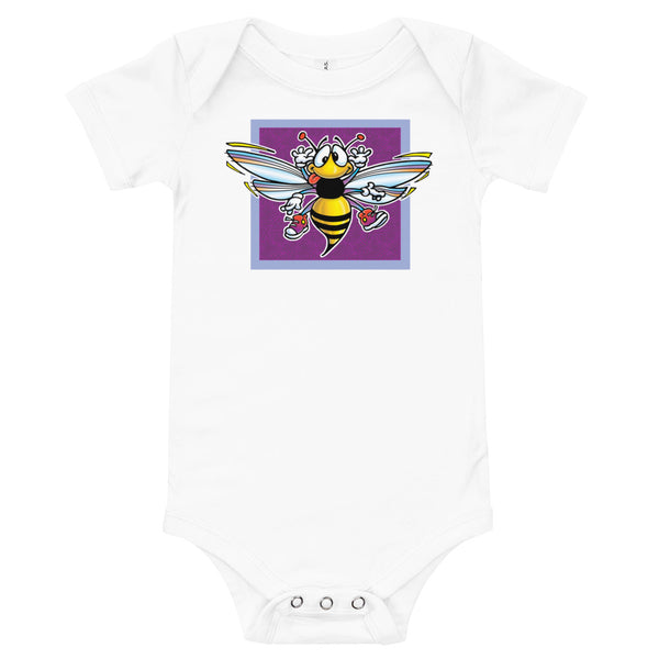 Happy Hornet Baby short sleeve one piece