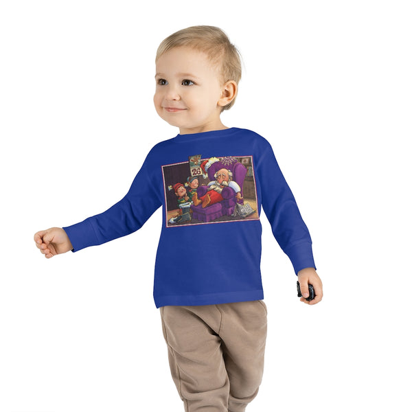 Santa Dec. 26th Toddler Long Sleeve Tee