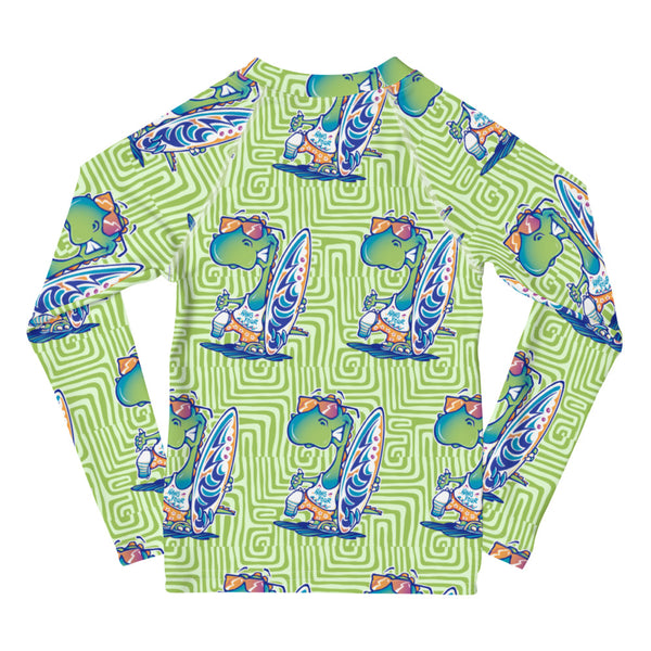 Kahunasaurus Kids Rash Guard