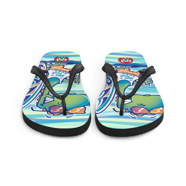 Kahunasaurus Flip-Flops