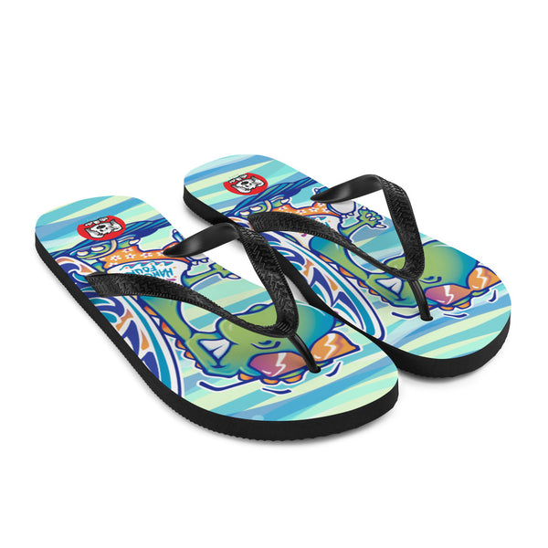 Kahunasaurus Flip-Flops