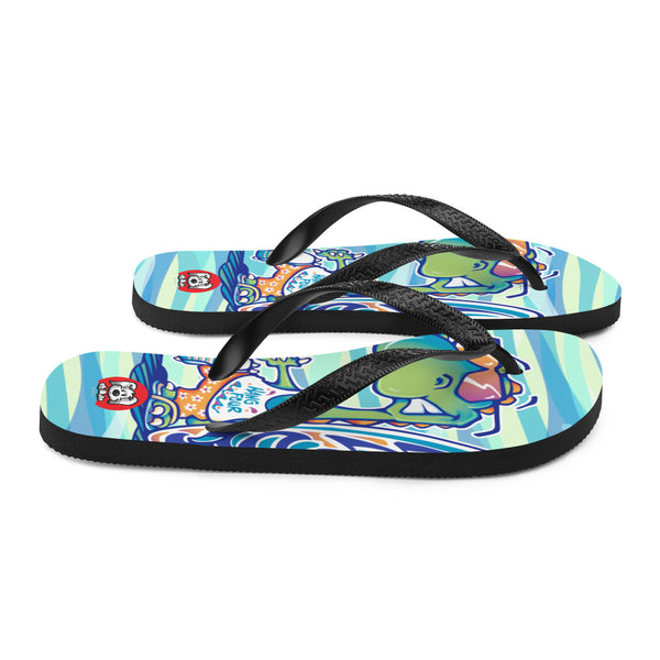 Kahunasaurus Flip-Flops