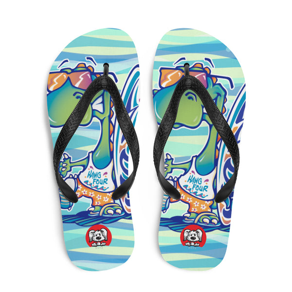 Kahunasaurus Flip-Flops