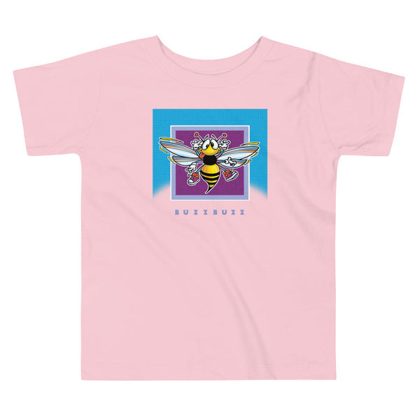 Happy Hornet Buzz Buzz Toddler Short Sleeve Tee
