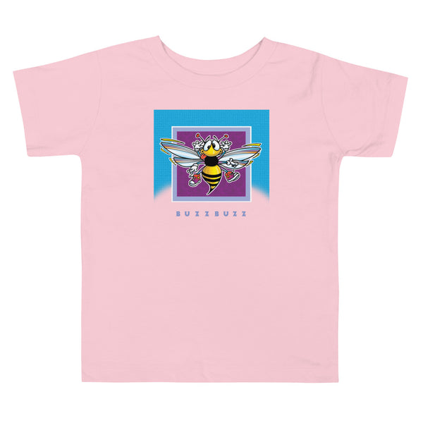 Happy Hornet Buzz Buzz Toddler Short Sleeve Tee
