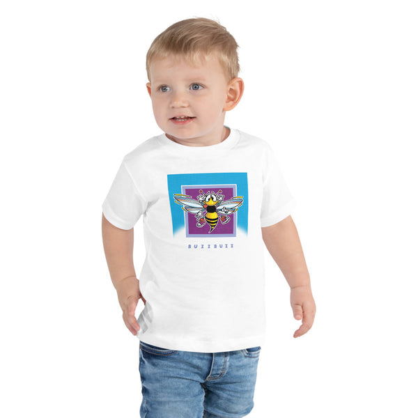 Happy Hornet Buzz Buzz Toddler Short Sleeve Tee