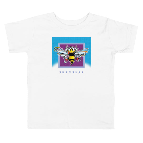 Happy Hornet Buzz Buzz Toddler Short Sleeve Tee