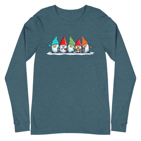Gnomes Christmas Unisex Long Sleeve Tee