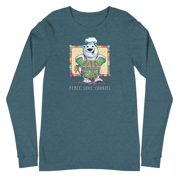 Bear Cookies Christmas Unisex Long Sleeve Tee