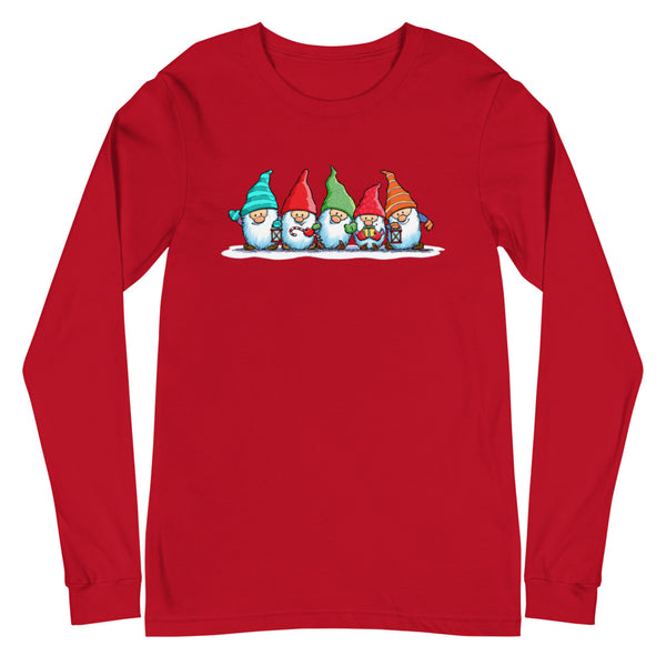 Gnomes Christmas Unisex Long Sleeve Tee