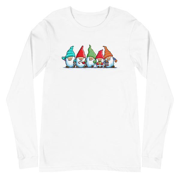Gnomes Christmas Unisex Long Sleeve Tee