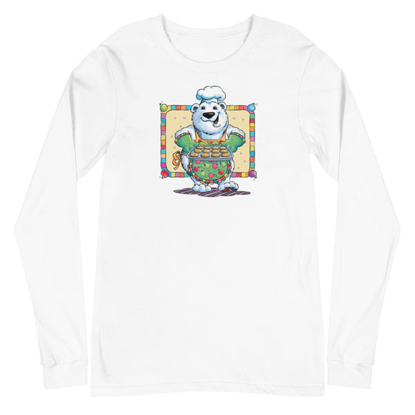 Bear Cookies Christmas Unisex Long Sleeve Tee