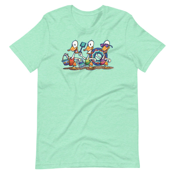 Beach Ducks Short-Sleeve Unisex T-Shirt