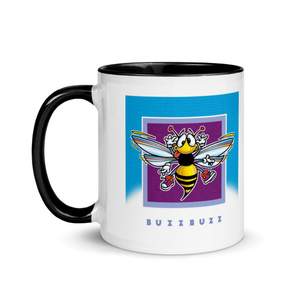 Happy Hornet Mug with Color Inside