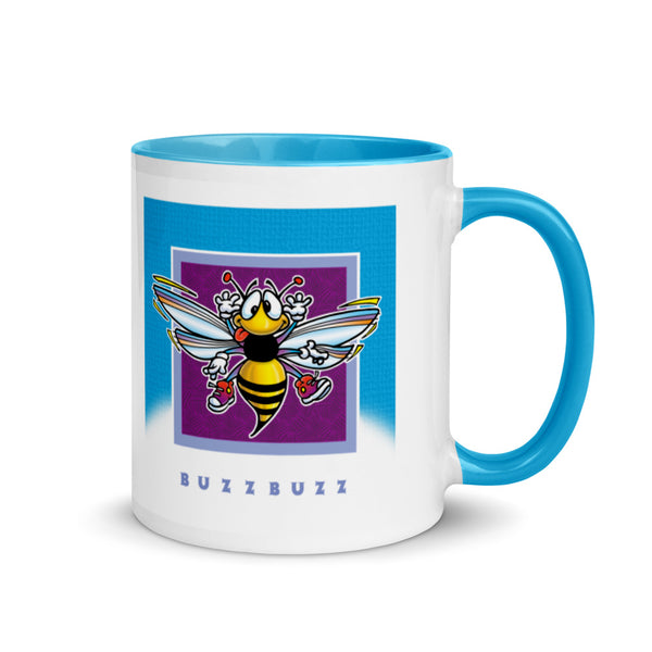 Happy Hornet Mug with Color Inside