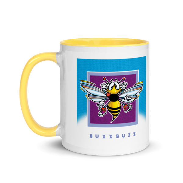 Happy Hornet Mug with Color Inside