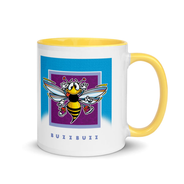 Happy Hornet Mug with Color Inside