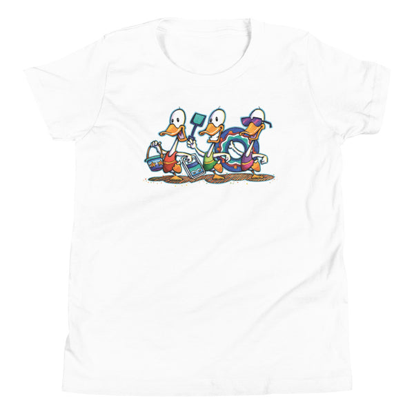 Beach Ducks Youth Short Sleeve T-Shirt